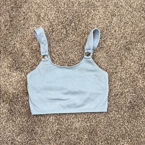 Women’s Ribbed Crop Top Bra